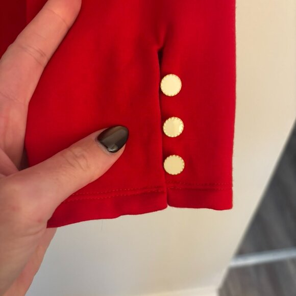 Reformation Jalen Knit Top Red - Size XS - Picture 7 of 8